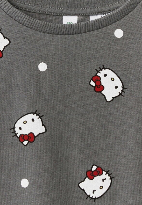 Лонгслив с принтом Hello Kitty для девочек
