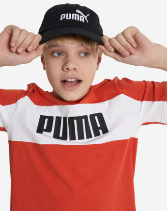 Бейсболка для мальчиков PUMA Ess No.1 Logo, Черный женщинам