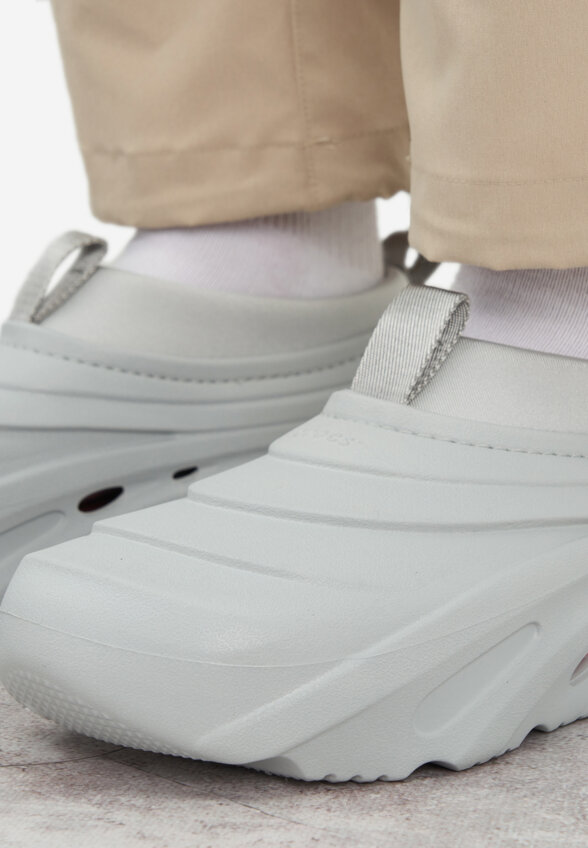 Сабо утепленные женские Crocs Echo Storm Heel Dip, Белый