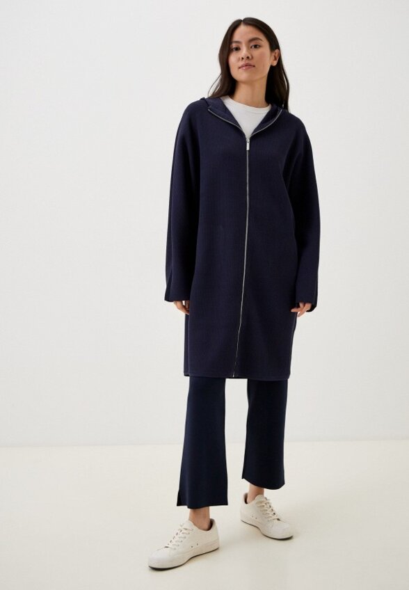 Пальто однобортное Adolfo Dominguez