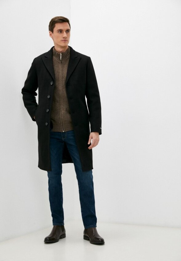 Пальто однобортное Misteks design