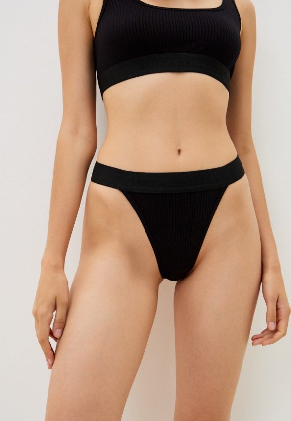 Трусы Luizabellezza Black Glitter