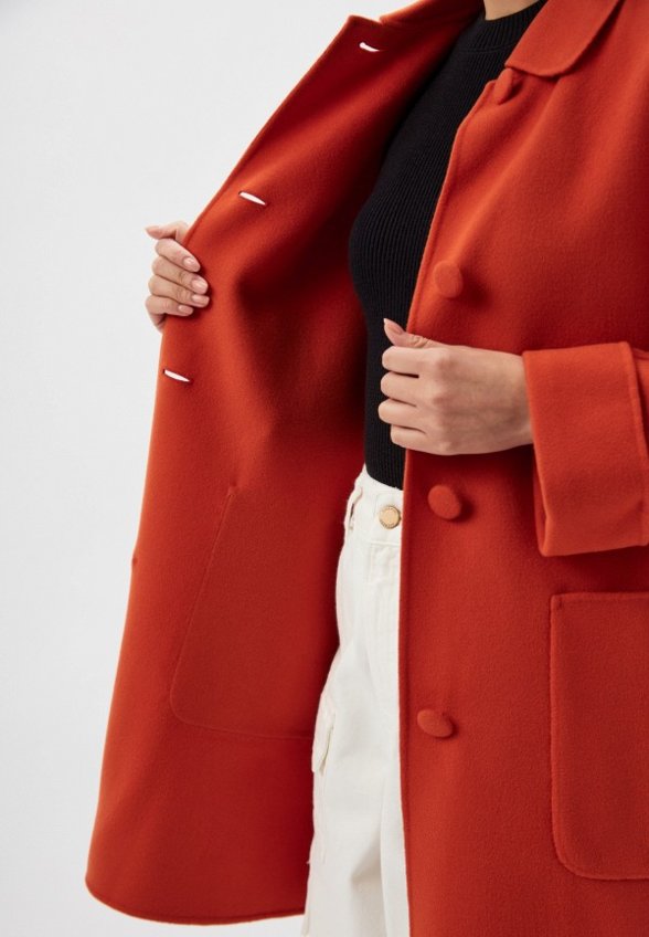 Пальто однобортное Weekend Max Mara