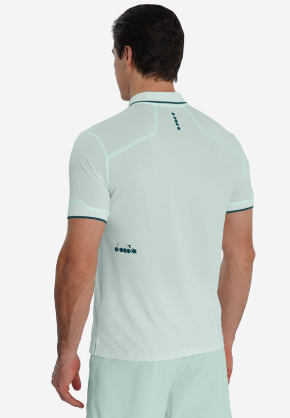 Поло мужское Diadora, Зеленый