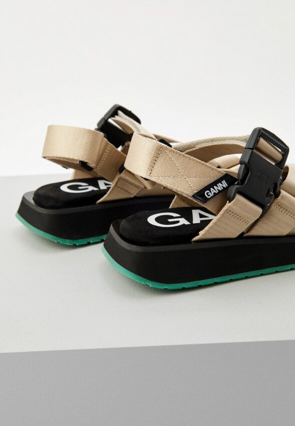 Сандалии Ganni