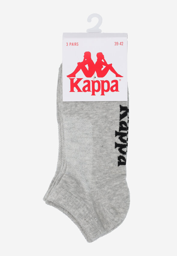 Носки Kappa, 3 пары, Серый