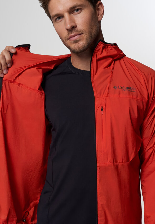 Ветровка мужская Columbia Khyex Pro Wind Jacket, Красный