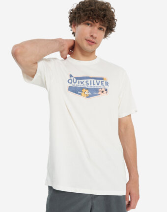 Футболка мужская Quiksilver Ultimate Classic, Белый женщинам
