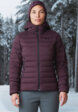 Ультралегкий пуховик женский Mountain Hardwear Deloro, Фиолетовый1  - превью