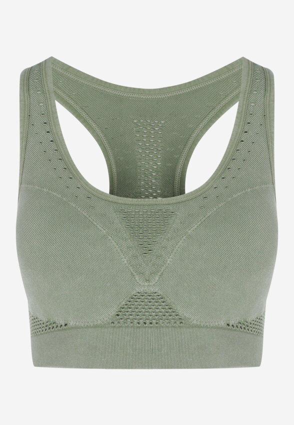 Топ бра спортивный Sensana, Зеленый