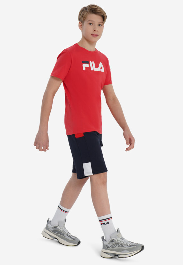 Футболка детская FILA, Красный
