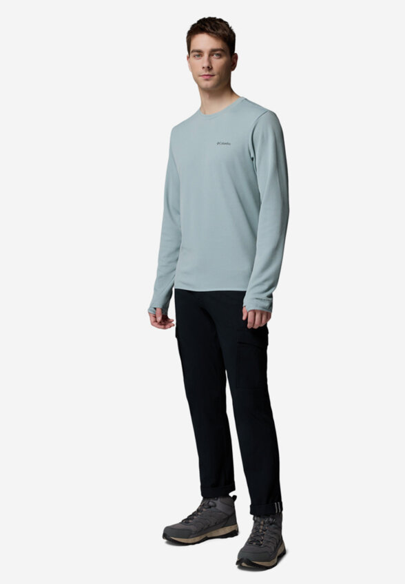 Лонгслив мужской Columbia Tech Trail Utility Warm Ls Crew, Голубой