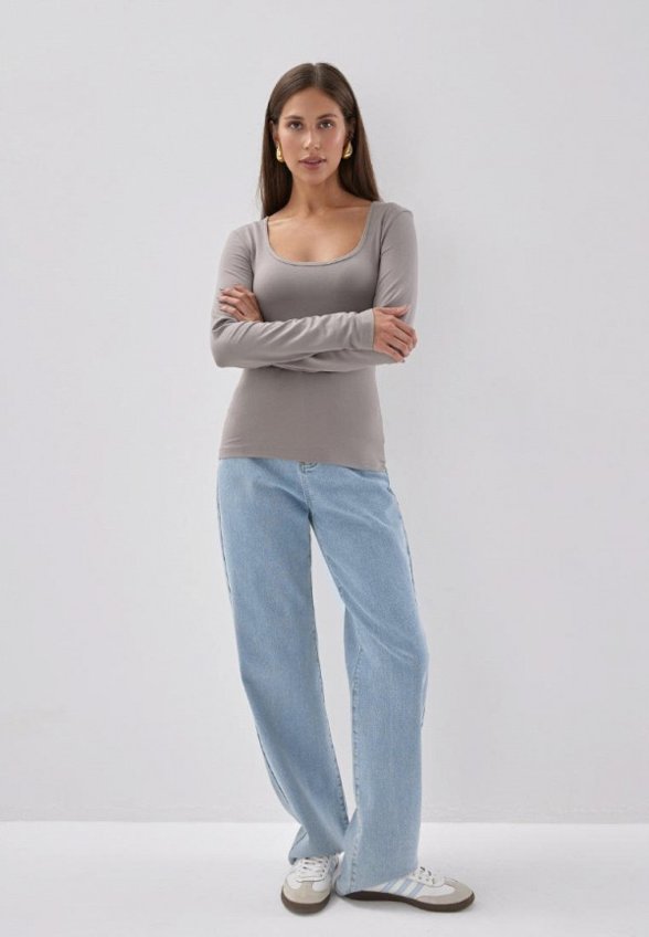 Лонгслив Gray Moss