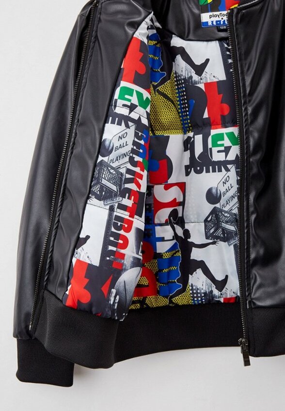 Куртка кожаная PlayToday