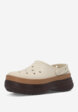 Сабо женские Crocs Classic Stacked, Бежевый2  - превью