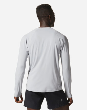 Лонгслив мужской Mountain Hardwear Crater Lake Long Sleeve Crew, Серый женщинам