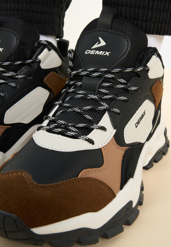 Кроссовки утепленные мужские Demix Trailish Mid, Коричневый