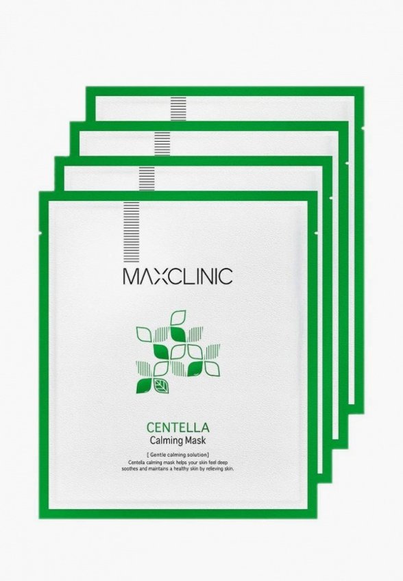 Маски для лица 4 шт. Maxclinic