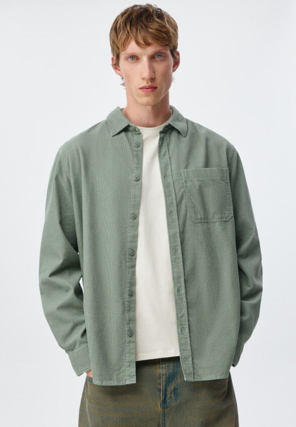 Вельветовая рубашка REGULAR FIT
