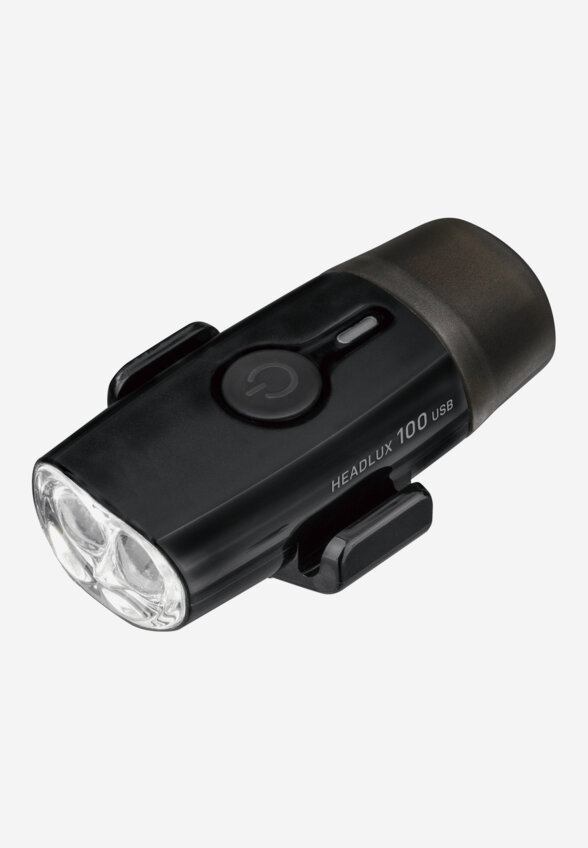 Фонарь велосипедный передний Topeak HeadLux 100 USB, Черный