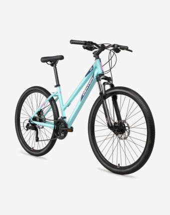 Велосипед горный женский Denton Aura 2.0 27.5", Голубой женщинам