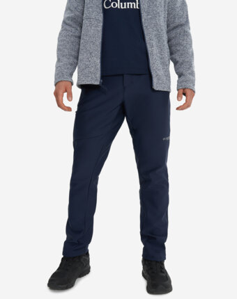 Брюки мужские Columbia Vast Canyon Softshell Pant, Синий женщинам