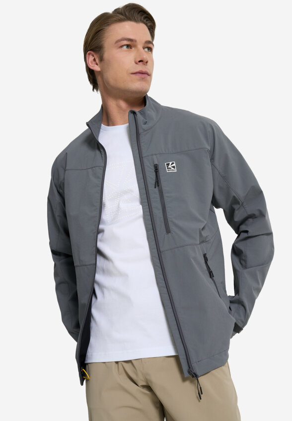 Куртка cофтшелл мужская Bask Trek v2, Серый