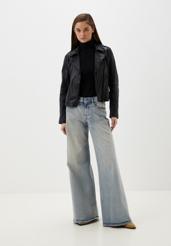 Куртка кожаная Снежная Королева