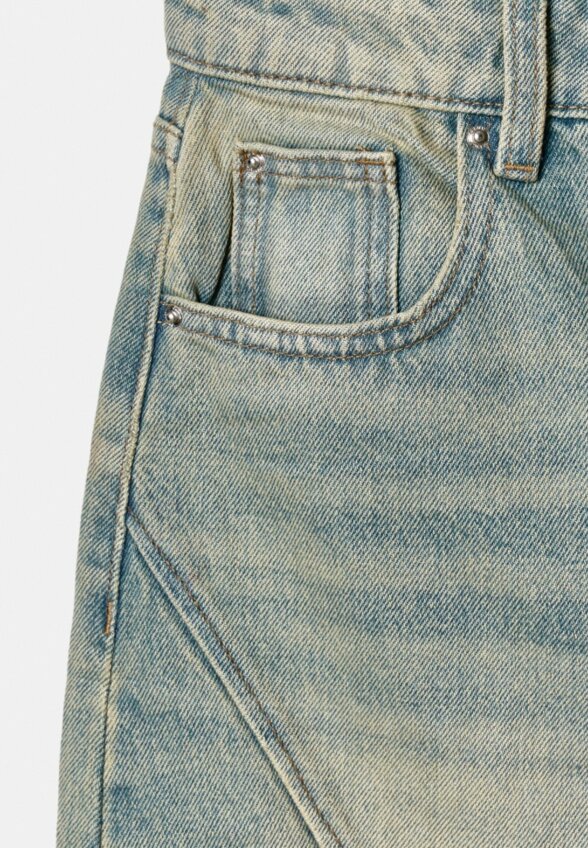 Винтажные джинсы Baggy Fit для девочек