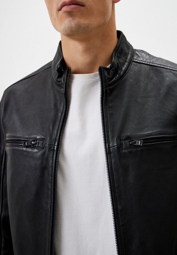 Куртка кожаная Camel active