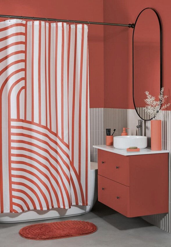 Штора для ванной Moroshka