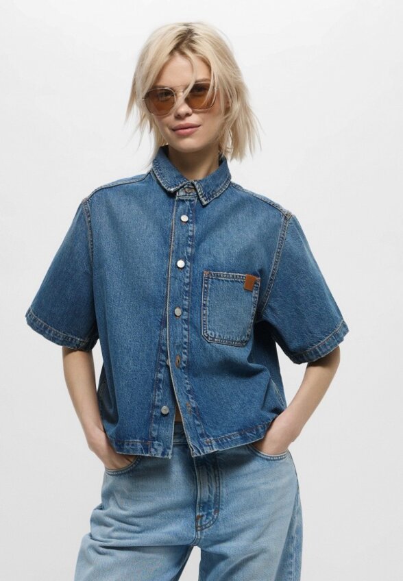 Рубашка джинсовая Haikure