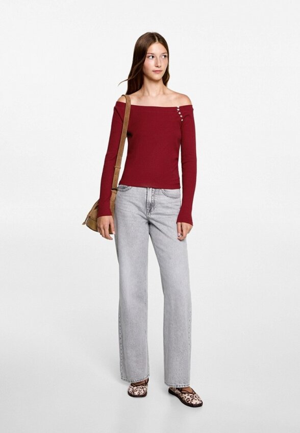 Лонгслив Mango Teen