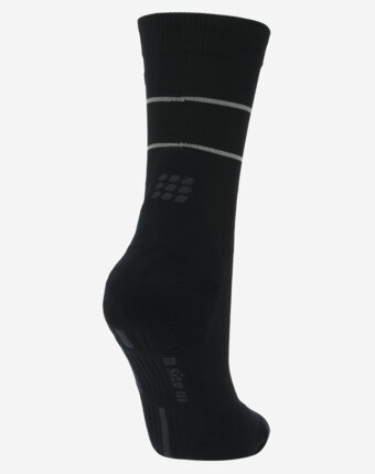 Носки компрессионные CEP Reflective, 1 пара, Черный женщинам