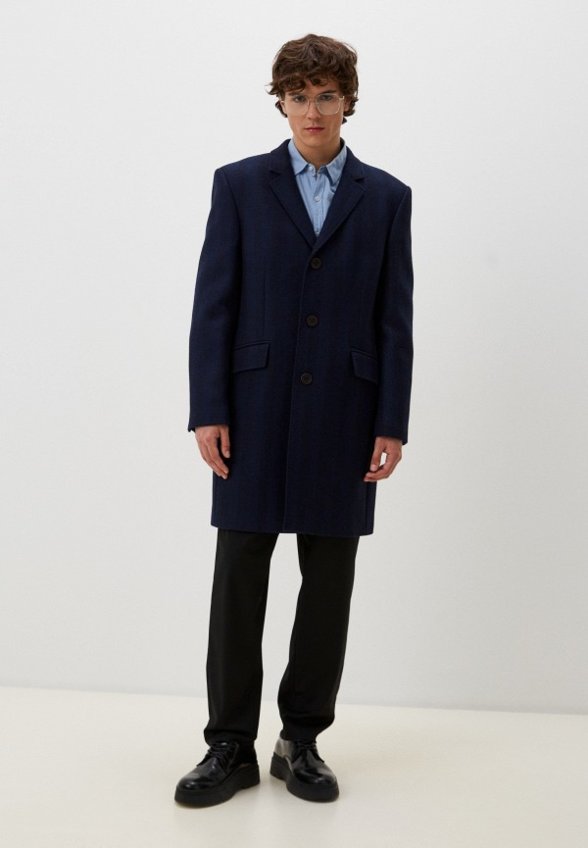 Пальто однобортное Van Cliff