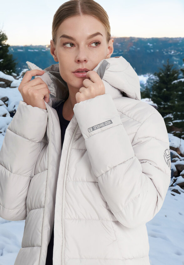 Пуховик женский Outventure, Серый