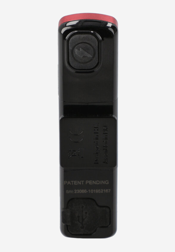 Фонарь велосипедный задний Moon, Черный