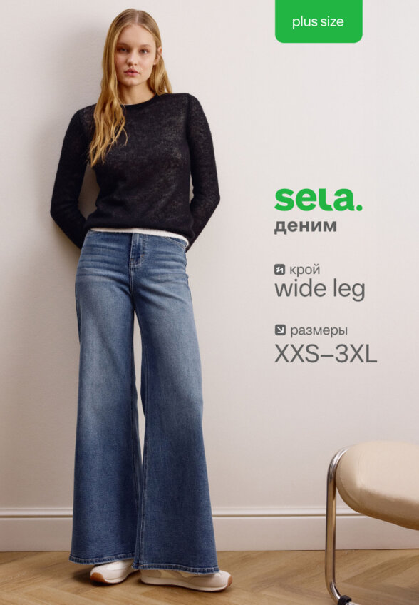 Джинсы Wide leg