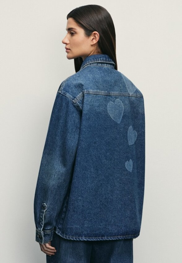 Рубашка джинсовая Zarina