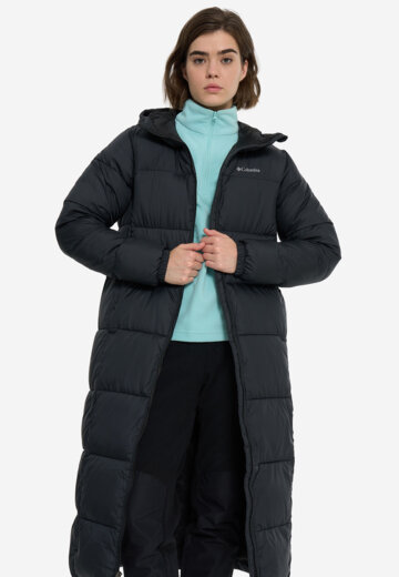 Пальто утепленное женское Columbia Puffect II Long Jacket, Черный