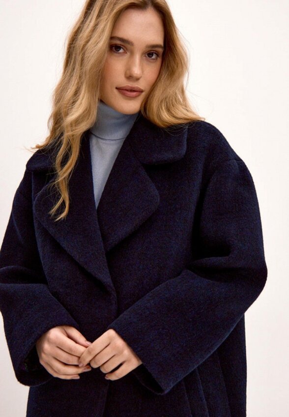 Пальто-кокон Rozhkova