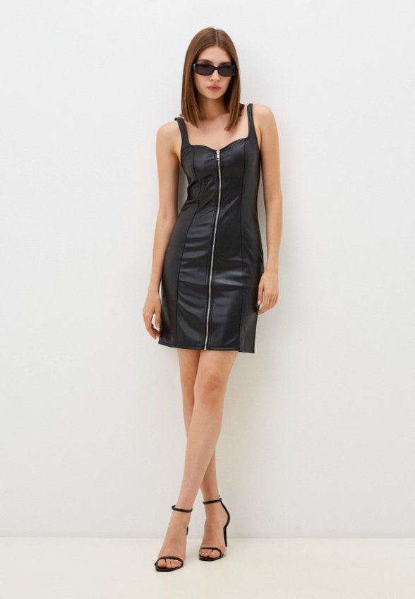 Платье кожаное Mist