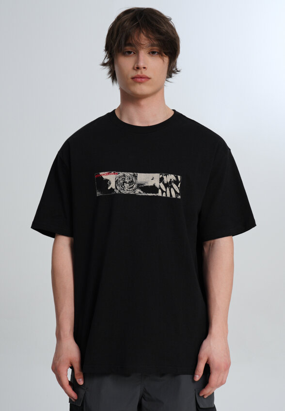 Футболка мужская Quiksilver Mercury Vortex, Черный