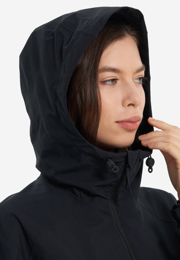 Куртка мембранная женская Columbia Blossom Park Rain Jacket, Черный