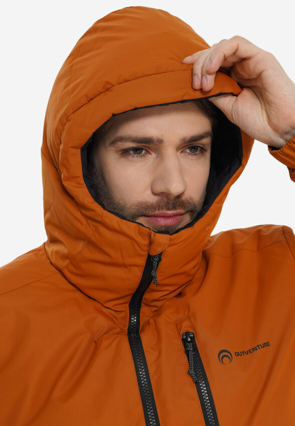 Пуховик двусторонний мужской Outventure Tukulan, Коричневый