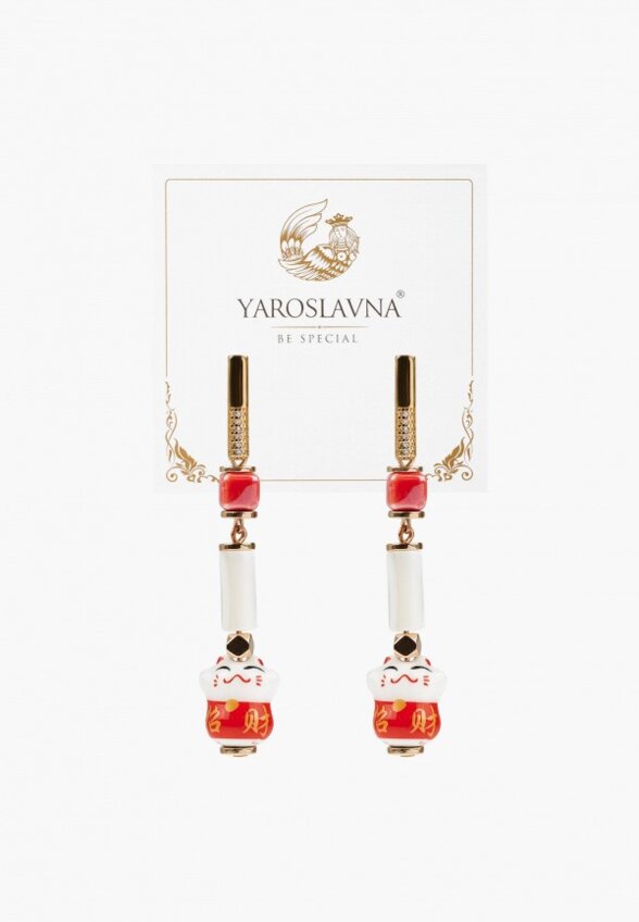 Серьги Yaroslavna