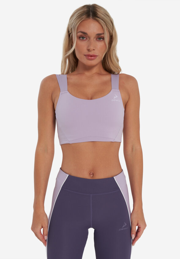 Топ бра спортивный Demix MuseFit GymScuba, Фиолетовый
