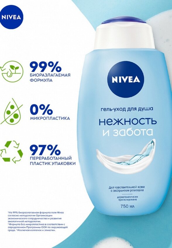 Гель для душа Nivea