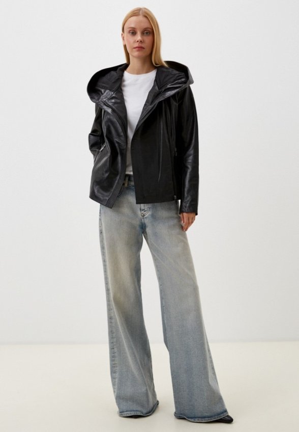 Куртка кожаная Снежная Королева