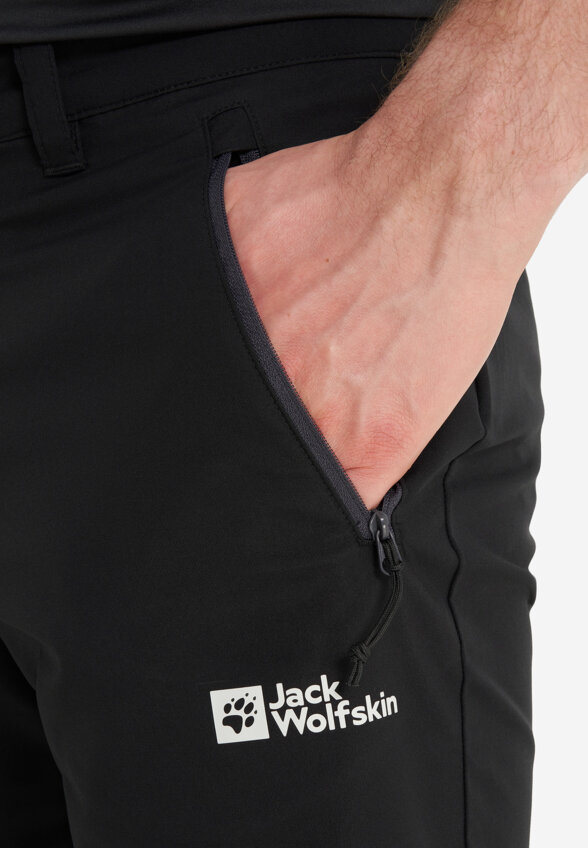 Шорты мужские Jack Wolfskin Active Track, Черный